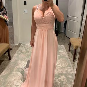 Light pink dress
